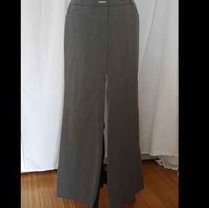 Limited Scandal Grey Pinstripe Liv Pant 4 wide leg